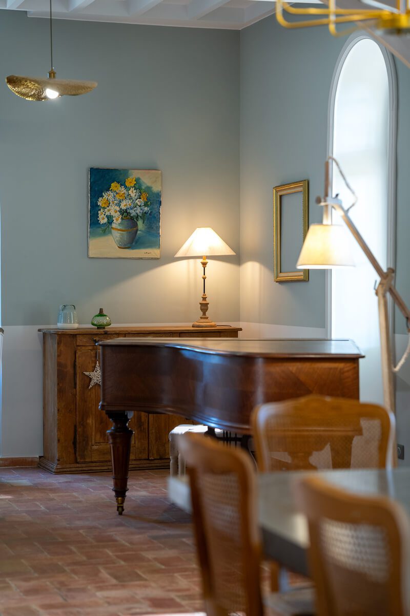 Piano dans le salon